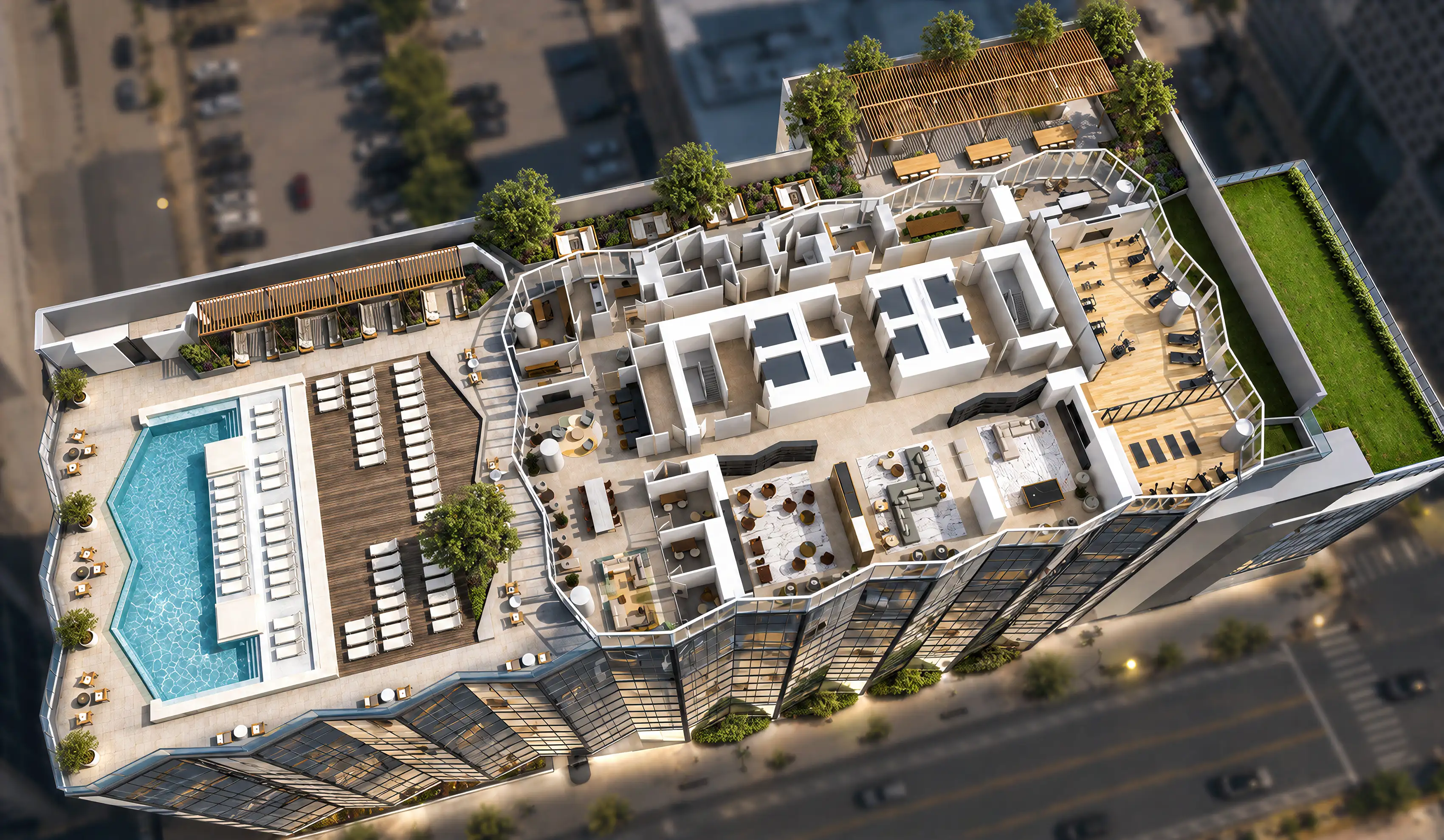 Paramount Level 9 dollhouse view